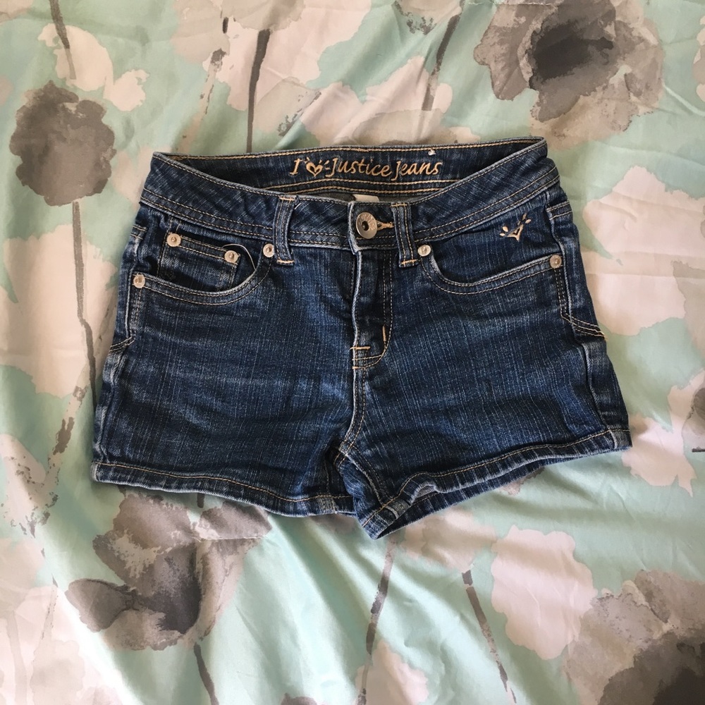 Girls jean shorts